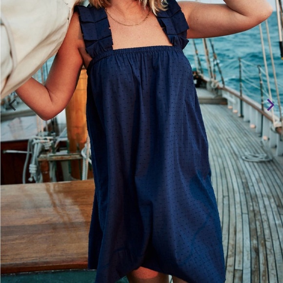 LAKE Lilly Swiss Dot Dress/ Nightgown L - Picture 3 of 9